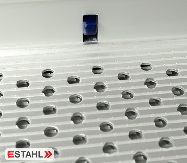 Rampe télescopique XS12F - anodisé argent naturel - Longueur 785 à 1235 mm - Charge maximale 300 kg_1