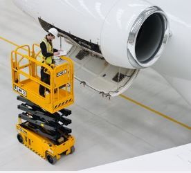 Plateforme élévatrice JCB S1930E avec 7,80 m de hauteur de travail