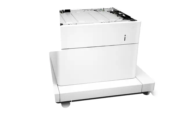 Bac papier additionnel avec socle chargeur papier et armoire HP LaserJet 1x550_1