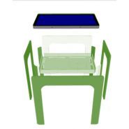 Easy Kid - Table tactile enfant sécurisée - Alizey - angles ronds, légère et robuste en polycarbonate_1