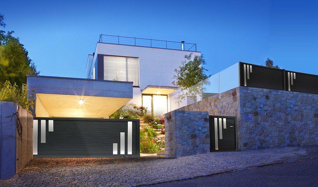 Grenat - Clôture en aluminium Soft Line - Thermolaquage Qualicoat - Garantie 10 ans_1