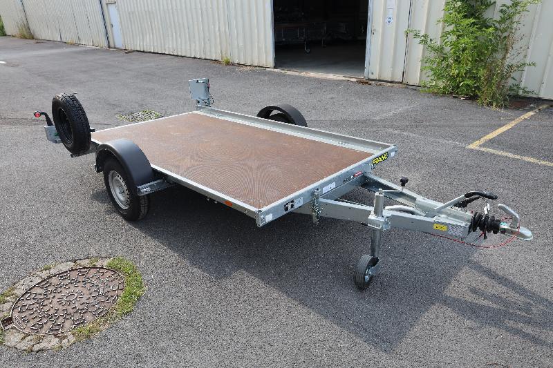 Location remorque plateau basculant 3mx1m70 PTAC : 1300kg_1