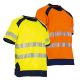 T-shirt haute visibilité respirant anti-UV - LMA - Certifié EN 20471 Classe 2 - Maille Coolpass_1