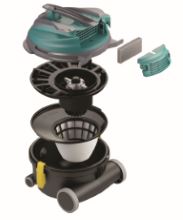 Aspirateur professionnel poussière - V-CAN-12 - Filtration 3 niveaux et design compact_1