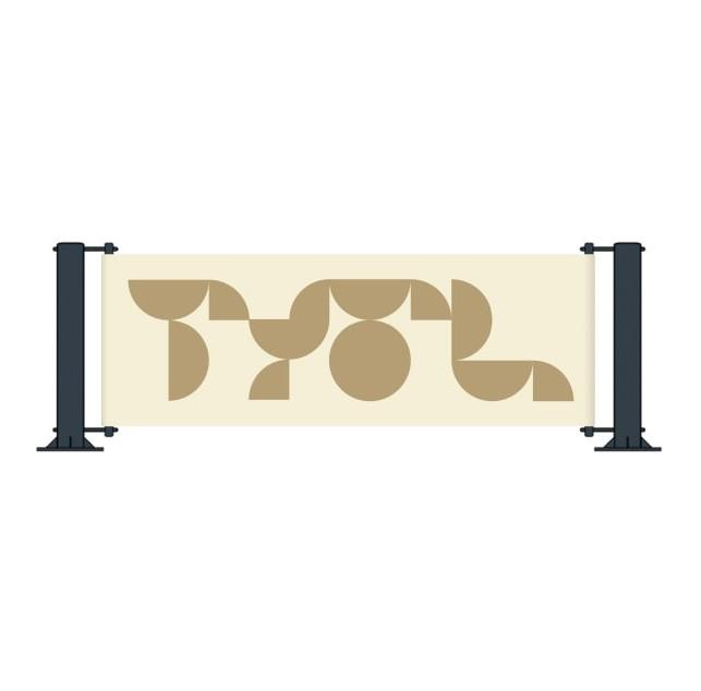 Banderole - PVC pour Eurotendeur à fixation au sol_1