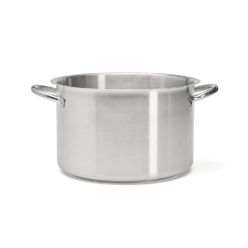Braisière sans couvercle acier inoxydable ts feux et induction Ø28 cm De Buyer_1