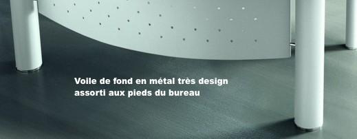 Bureau de direction X time avec convivialité en verre - Quadrifoglio. - Droite, 259_1