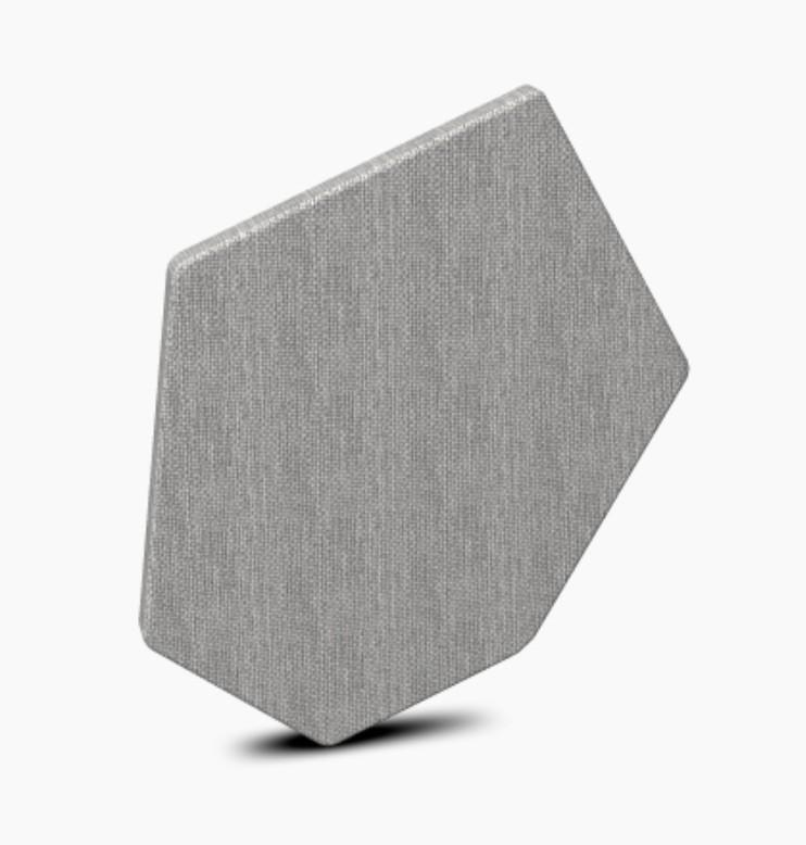 Dalle acoustique Bazalto - MDD - Gris, 65 mm_1