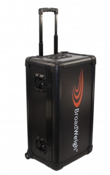 Grande valise de transport sur roulettes - BroadWeigh - pour 16 pesons ou 12 avec accessoires_1