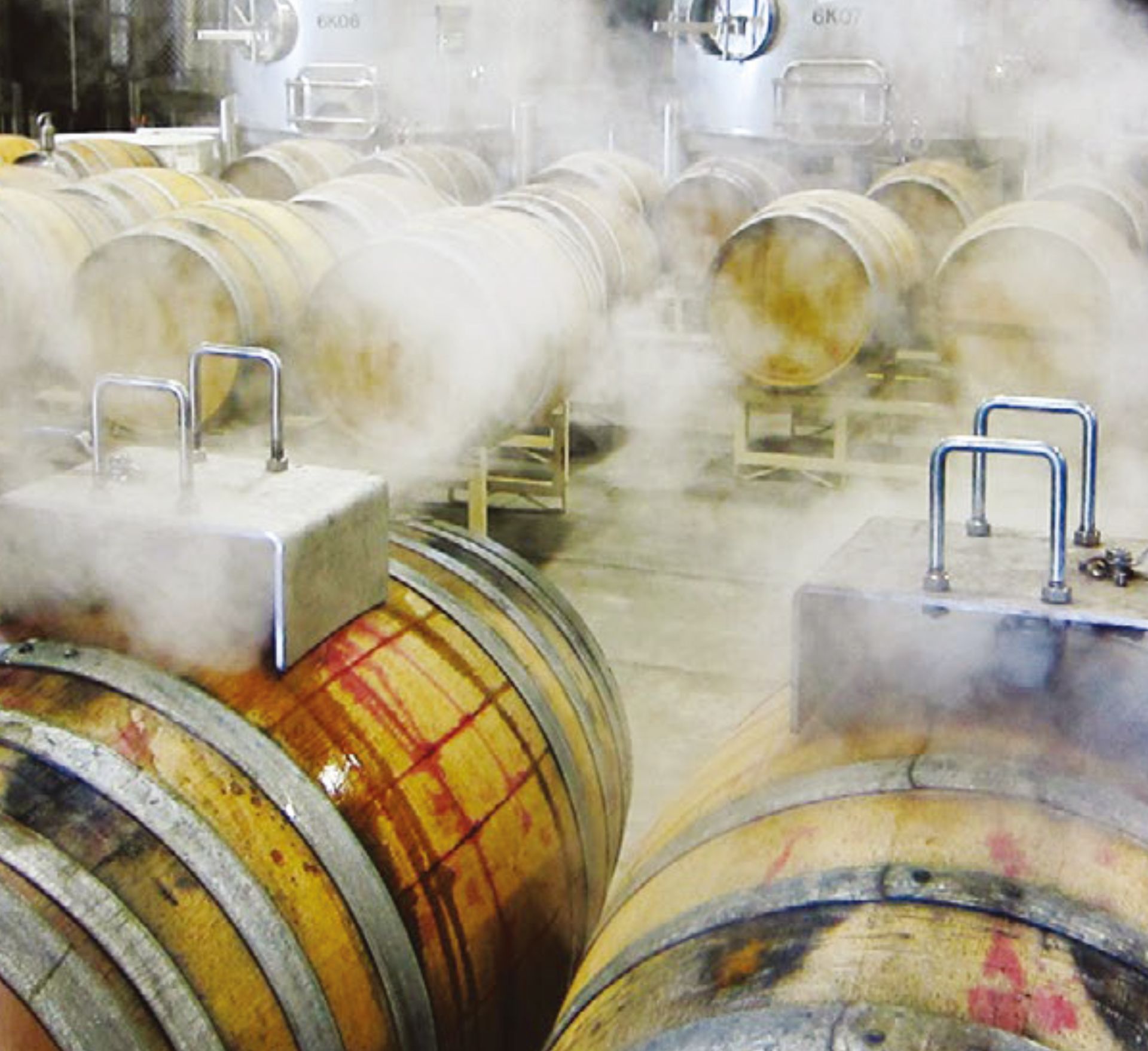 Outil pour nettoyage vapeur de tonneaux et fûts de vin_1