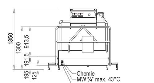 Sas d'hygiene à 2 passages pour la désinfection des mains et des semelles de chaussures_1