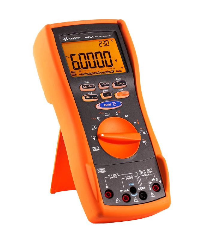 U1281A - Multimètre numérique portable TRMS AC+DC, 60 000 points - précision et répétabilité_1