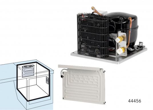 Waeco série 55 - Groupe froid Dometic avec compresseur Danfoss 35F et évaporateurs pour volumes jusqu'à 130 litres_1