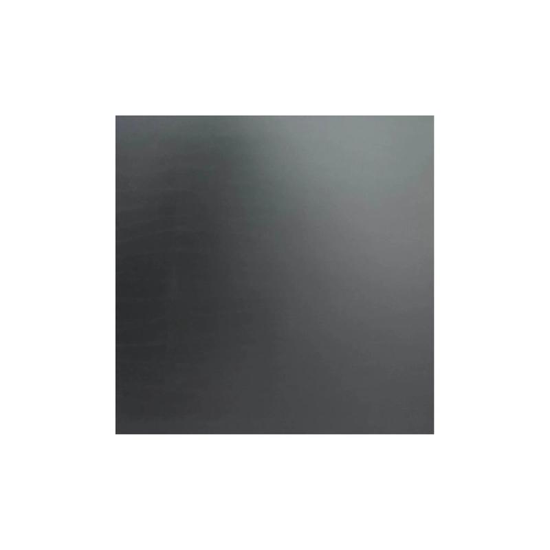 Infinity table de bistrot avec piètement blanc + plateau HPL noir 70x70 cm_1