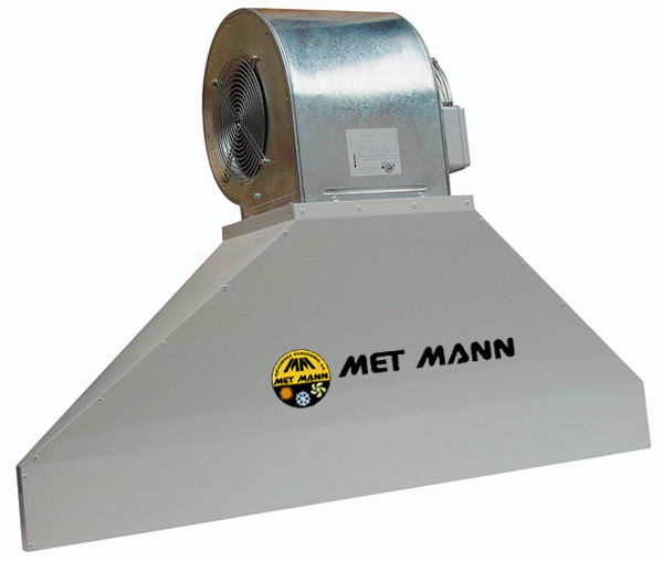 Rideau d'air industriel avec ventilateur centrifuge - VIS MANN - Fabrication sur mesure et modèles pour portes jusqu'à 5,5m_1