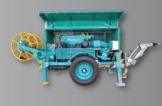 Vm 12000 DC - Treuil hydraulique pour pose de câbles souterrains et tirage jusqu'à 12500 daN - Volta_1