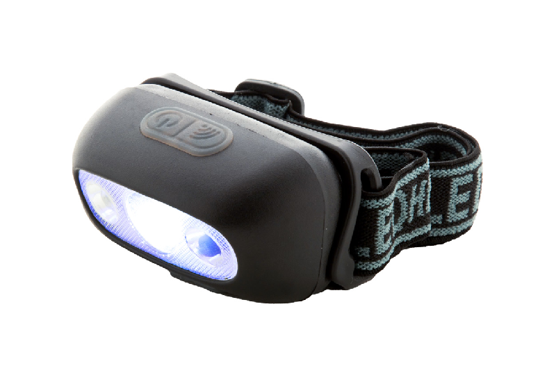 Lampe frontale en plastique - rechargeable USB 400 mAh - COB haute puissance avec capteurs de mouvement_1