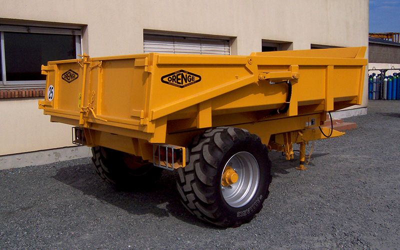 Bennes monocoques TP - 1 essieu - Etablissement Orenge - charge utile : 8t_1
