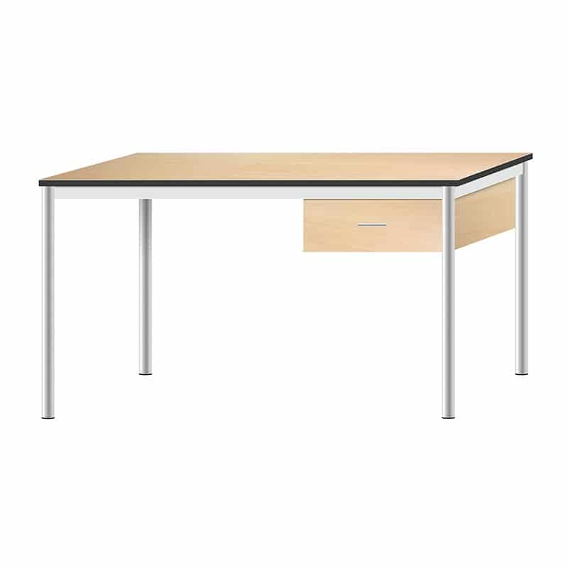 Bureau de Professeur Classique  - cadre en acier et plateau résistant - EWL.4 / 5 / 6_1