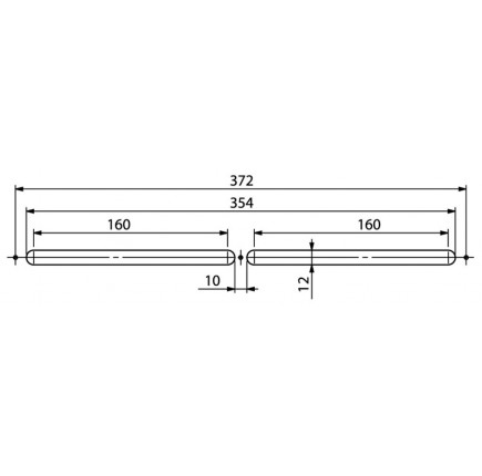 Entrée d'air autoréglable acoustique Isola 2 RA - Référence 148509 - 422 mm x 45 mm x 69 mm_1
