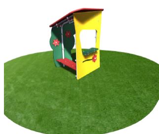 Maisonnette gamme Declik DKM6 - Structure de jeux à thèmes pour enfants de 6 mois à 4 ans - Créa Équipements_1