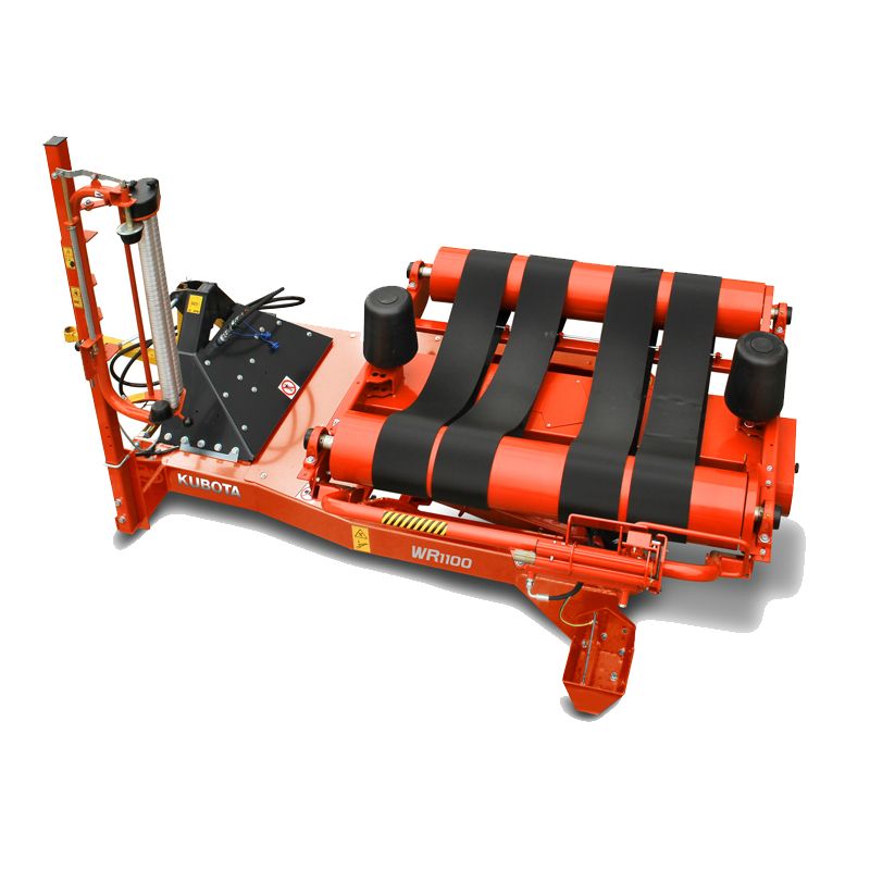 WR1100 - Enrubanneuse agricole Kubota Europe SAS - Balles 1.25×1.50m jusqu'à 1200 kg_1