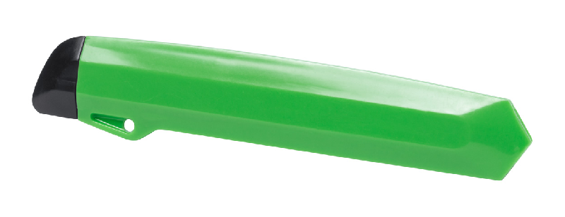 Coupe-papier en plastique - vert - 25g_1
