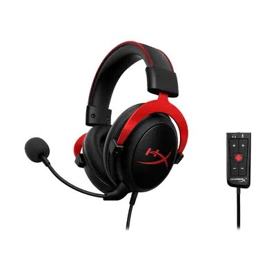Casque HyperX Cloud II - Jeux (noir rouge)_1