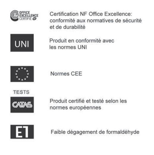 Desserte mobile avec tiroirs et niche de rangement - QUADRIFOGLIO - Blanc pastel_1