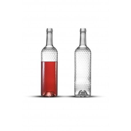 Bouteille Bordelaise Ecova 75 cl pour vin - Collection Bling
