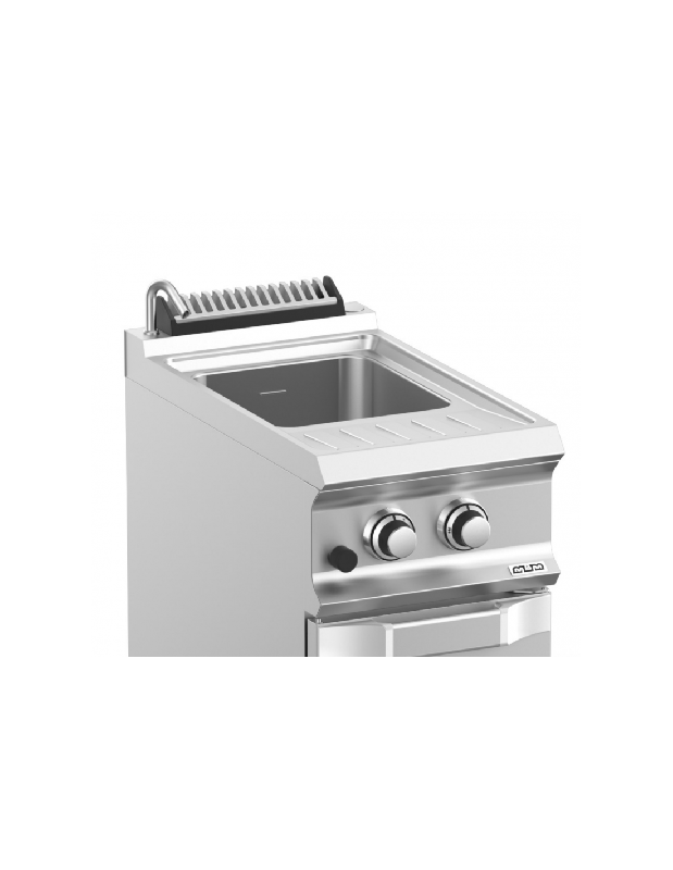 Cuiseur à pâtes gaz sur placard avec vidange - 8.5 Kw - MBM - Gamme DOMINA PRO 700 - Référence CPG74A/C_1