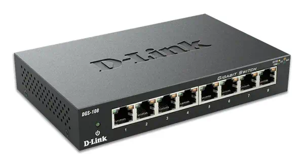 D-Link DGS-108 Noir_1