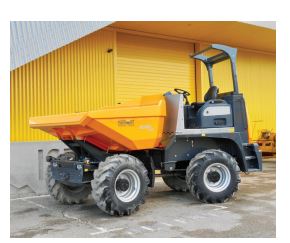 Dumper à pneu robuste - GIRABENNE 3500 l - Charge utile 6000 kg - Modèle 2060R+ - Disponible en location_1