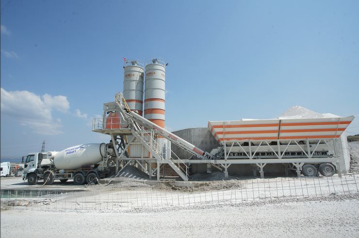 Mobile 100 s4 - Centrale à béton Simex - 100 m3/hr_1