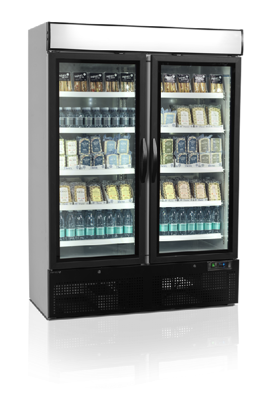 Réfrigérateur vitré NC5000G - 2 portes TEFCOLD_1