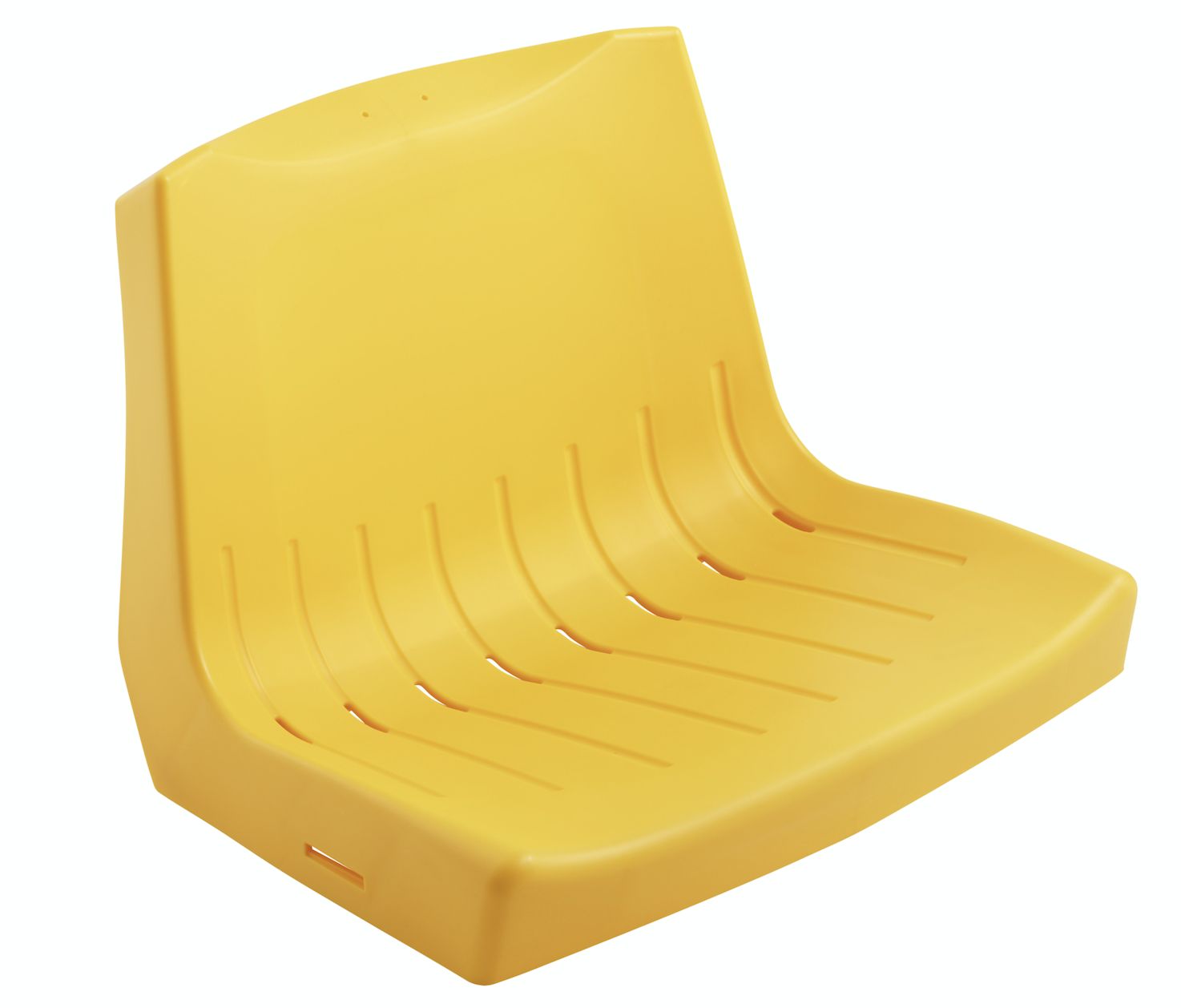 Siège coque Cannelle pour gradin - Conforme EN 13200-4 - Normes FIFA et UEFA_2