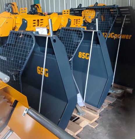 Treuil forestier avec force de traction réglable de 6 à 12 tonnes