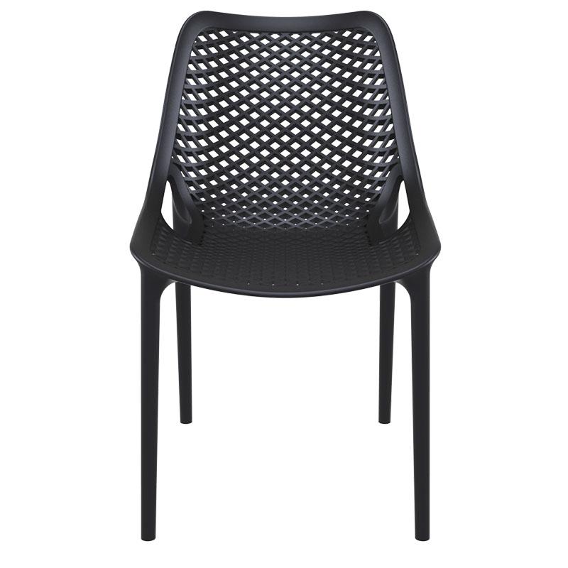 Chaise de restaurant exterieure Air - NOIR_1