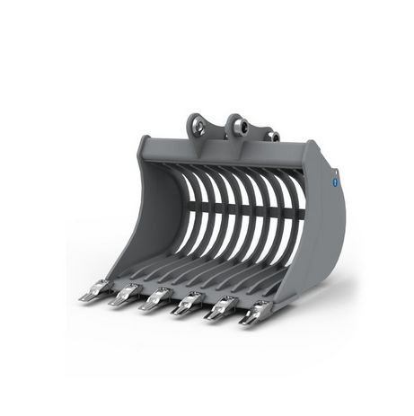 Godet squelette GSQ28-600AS pour minipelle 1,8-2,8T - Uniter 45 - largeur 600 mm_1