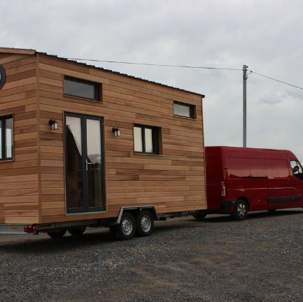 Tiny House Pro - Lou - Maison transportable sur mesure pour professionnels - Remorque MECANOREM_1