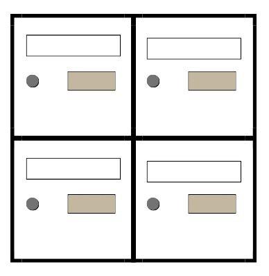 Boîte aux lettres collective extérieure Oslo - acier galvanisé, norme NF D27 404, 1 à 20 cases_1