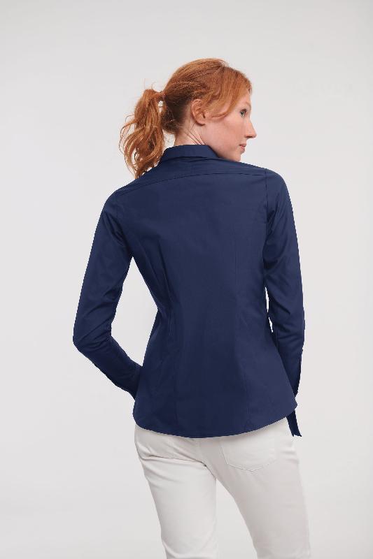 Chemise femme manches longues Ultimate Stretch Russell - Réf: RU960F - confort, élasticité et tenue durable_1