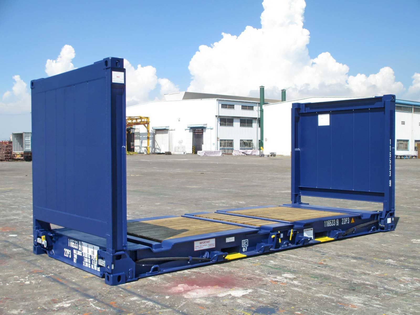 Container 20 Pieds Flat Rack