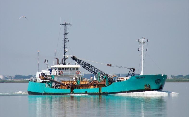 Drague en mouvement seem 60-1200st - Longueur 59.90m - Largeur 12.00m - Puissance 2 x 600 ch_1