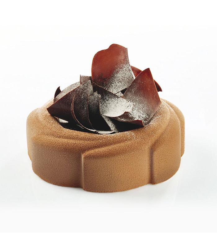 Elice - Moules en silicone Pavocake Pavoni Italia - Lot de 6 avec plateau_1