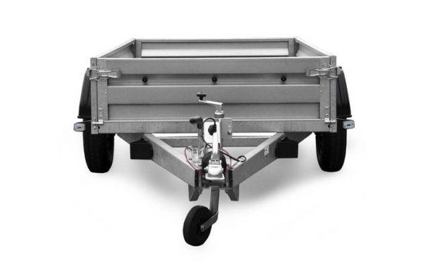 Remorque bagagère freinée - 2,35 X 1,32 M - 1300 KG - ZASLAW 235SH_1