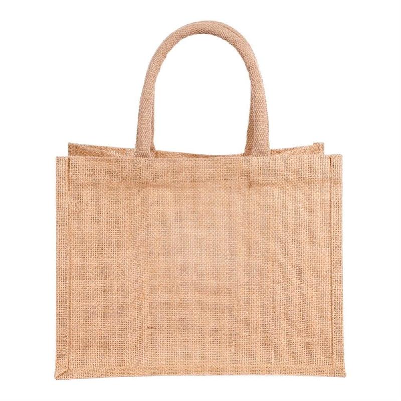 Sac cabas jute naturel 32+20x25cm - par 10_1