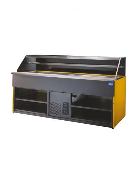 Vitrines - 2 étagères intermédiaires - Référence: MILA 3P2_1