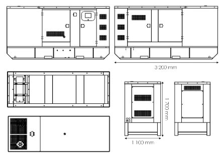 415yce3 lion groupes électrogènes industriel - gelec - - 415 kva_1