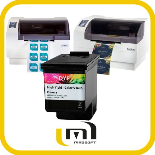 Cartouche d'encre à base de colorant Primera LX600 et LX610e - Référence 953496_1